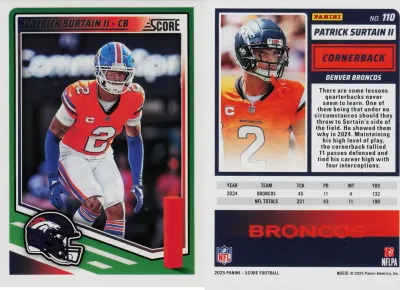 Patrick Surtain II card