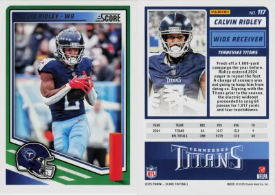 Calvin Ridley 2025 Panini Score