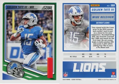 Golden Tate III card