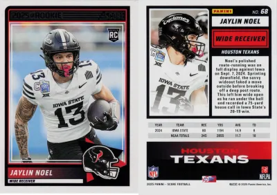 Jaylin Noel 2025 Panini Score