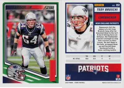 Tedy Bruschi — 2025 Panini Score