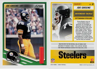 Joe Greene — 2025 Panini Score