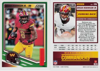 Brian Robinson Jr. 2025 Panini Score