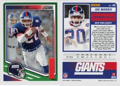 Joe Morris — 2025 Panini Score