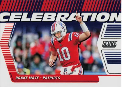 Drake Maye 2025 Panini Score