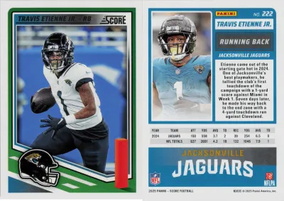 Travis Etienne Jr. 2025 Panini Score
