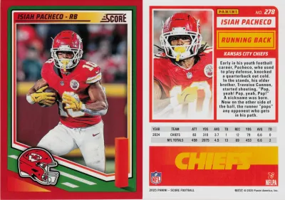 Isiah Pacheco card