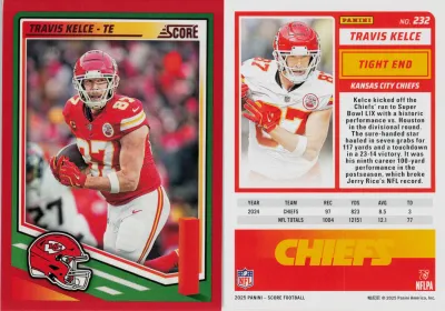 Travis Kelce card