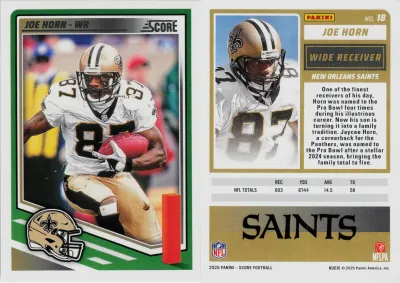 Joe Horn card