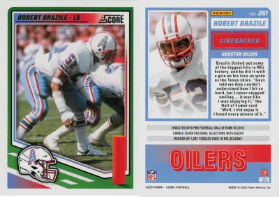 Robert Brazile card