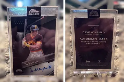 Dave Winfield — 2026 Topps Chrome Black