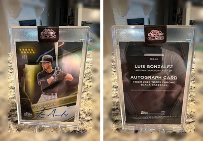 Luis Gonzalez — 2026 Topps Chrome Black Gold Refractor