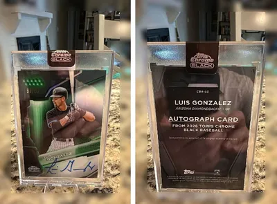 Luis Gonzalez 2026 Topps Chrome Black