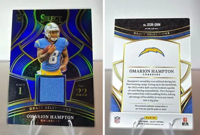 Omarion Hampton 2025 Panini Select
