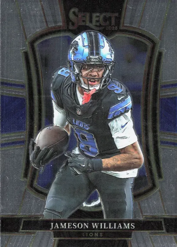 Jameson Williams 2025 Panini Select
