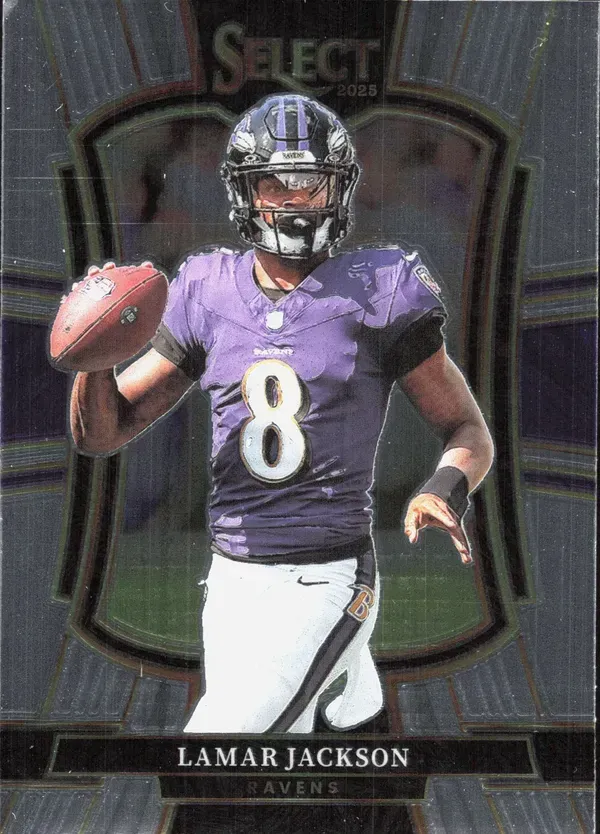 Lamar Jackson 2025 Panini Select