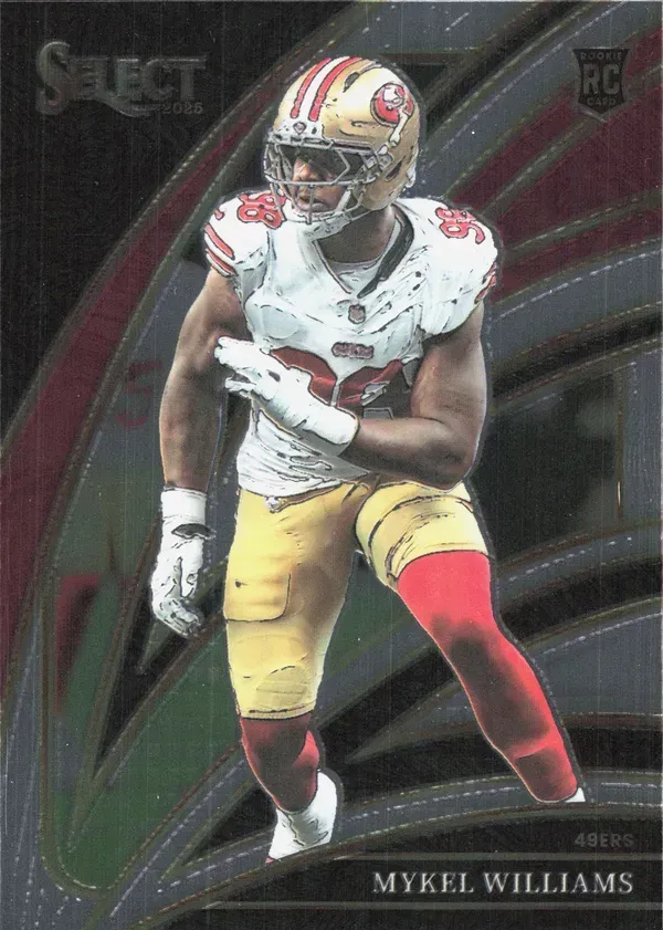 Mykel Williams 2025 Panini Select