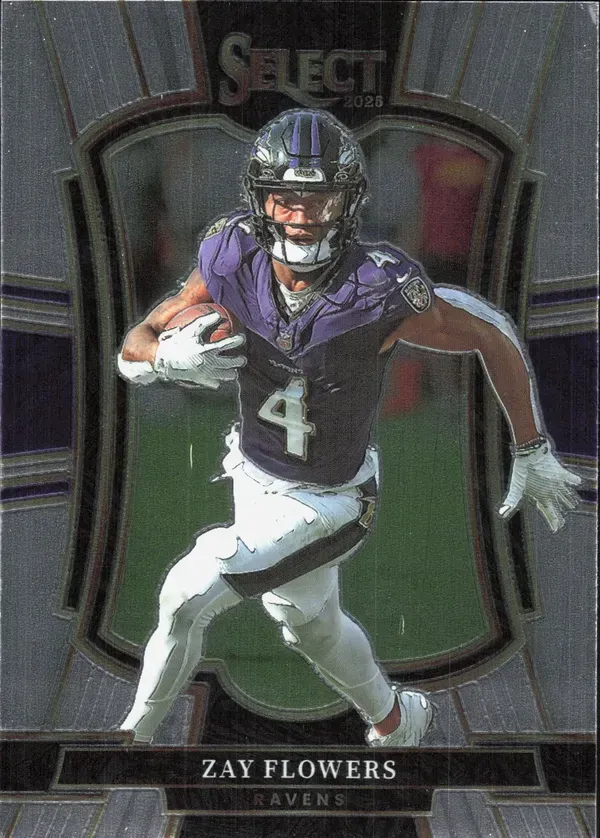 Zay Flowers 2025 Panini Select