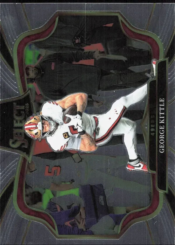 George Kittle 2025 Panini Select