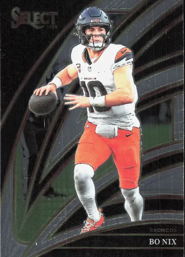 Bo Nix 2025 Panini Select