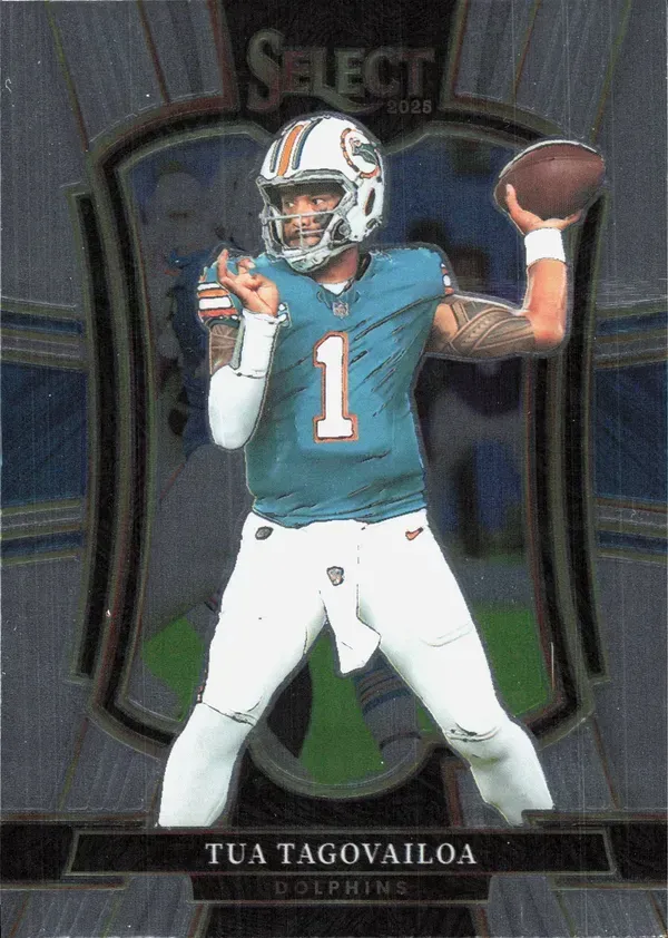 Tua Tagovailoa 2025 Panini Select