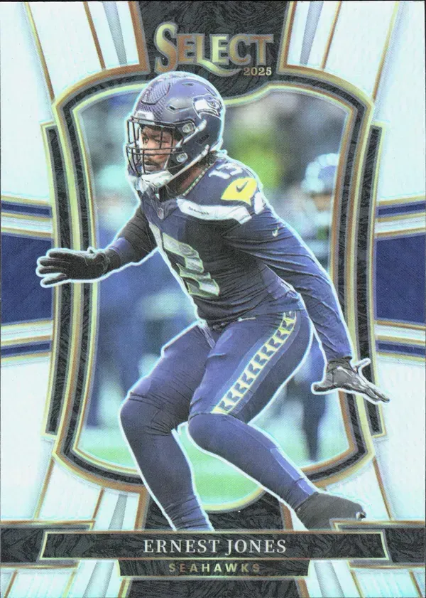 Ernest Jones — 2025 Panini Select Silver Prizm
