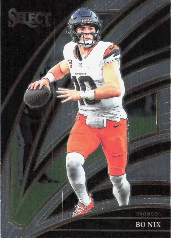 Bo Nix 2025 Panini Select