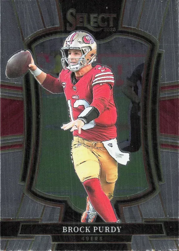 Brock Purdy 2025 Panini Select