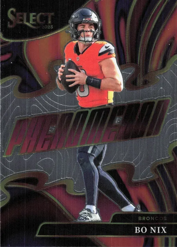 Bo Nix 2025 Panini Select