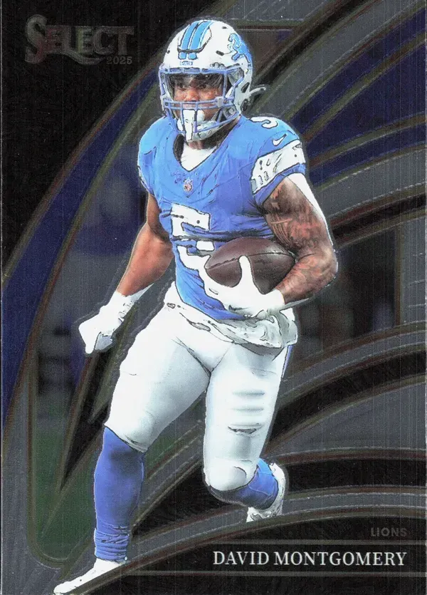David Montgomery 2025 Panini Select