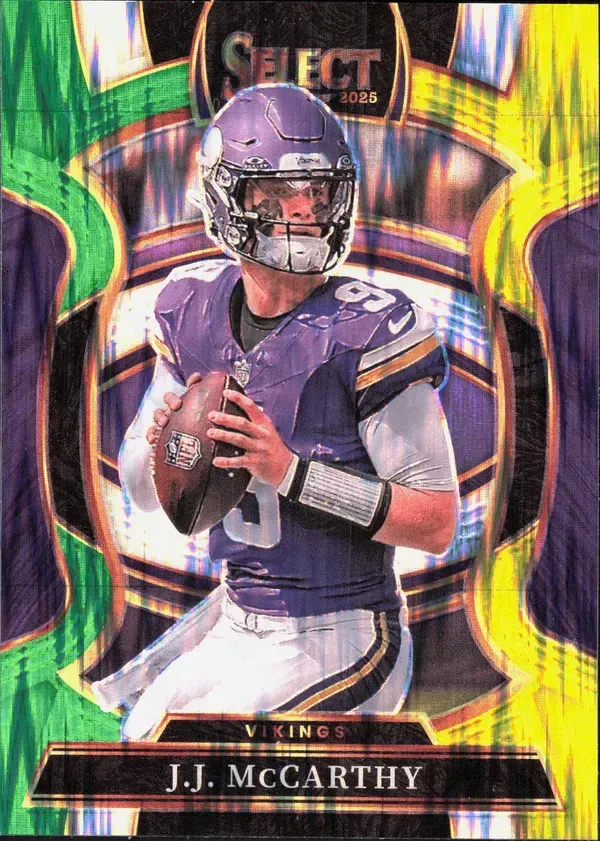 J.J. McCarthy 2025 Panini Select
