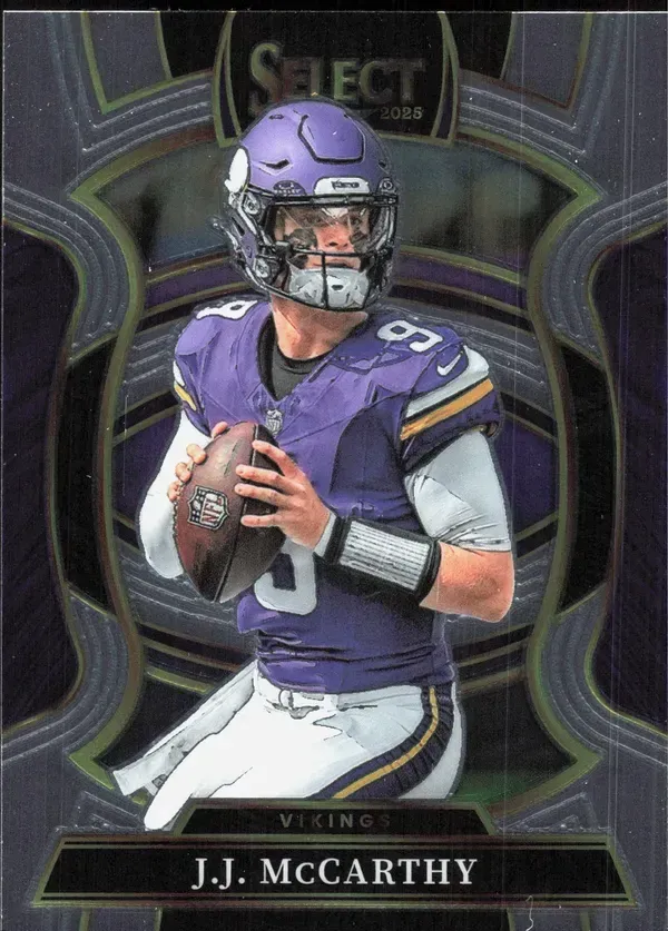 J.J. McCarthy 2025 Panini Select