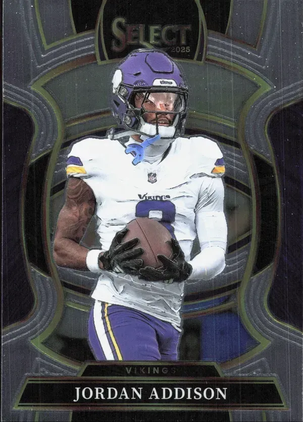 Jordan Addison 2025 Panini Select
