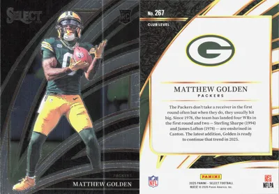 Matthew Golden 2025 Panini Select