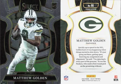 Matthew Golden 2025 Panini Select