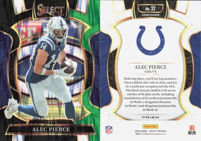 Alec Pierce 2025 Panini Select
