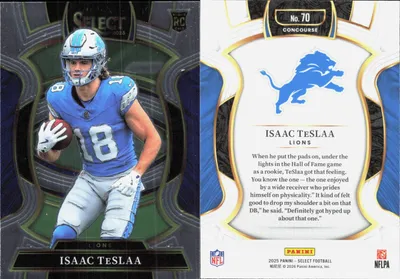 Isaac TeSlaa 2025 Panini Select