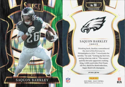Saquon Barkley card