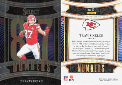 Travis Kelce 2025 Panini Select