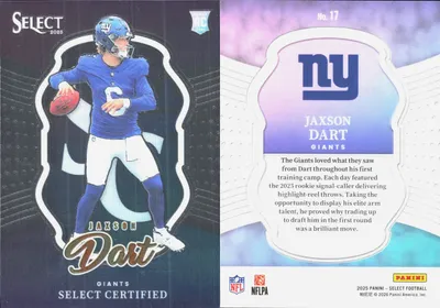 Jaxson Dart 2025 Panini Select