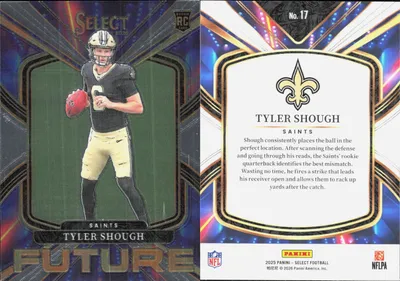 Tyler Shough 2025 Panini Select
