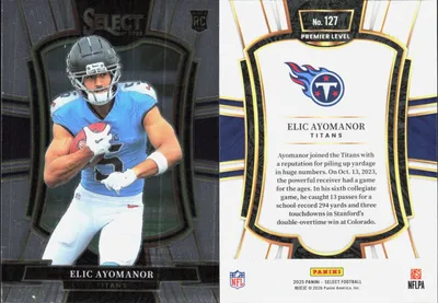 Elic Ayomanor 2025 Panini Select