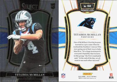 Tetairoa McMillan 2025 Panini Select