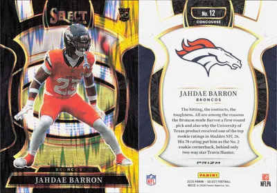 Jahdae Barron card