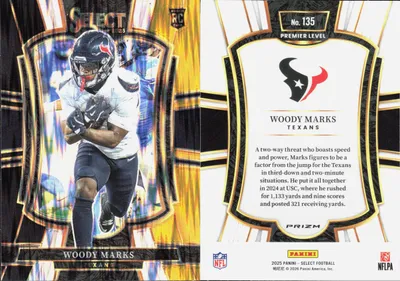 Woody Marks card