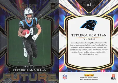 Tetairoa McMillan 2025 Panini Select