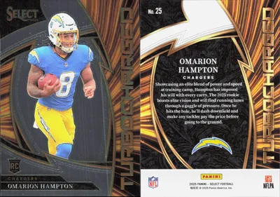 Omarion Hampton 2025 Panini Select