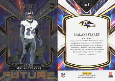 Malaki Starks 2025 Panini Select