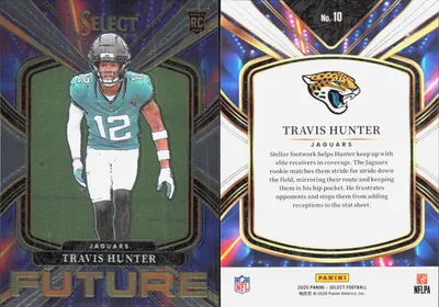 Travis Hunter 2025 Panini Select