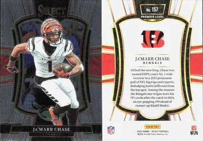 Ja'Marr Chase 2025 Panini Select
